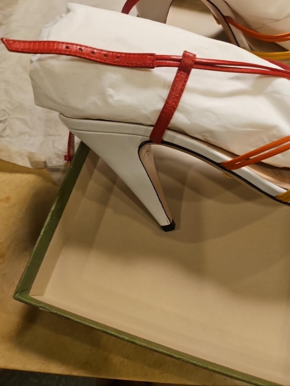 Gucci Rainbow Crystal GG Sandals – Like New! - Picture 7 of 9